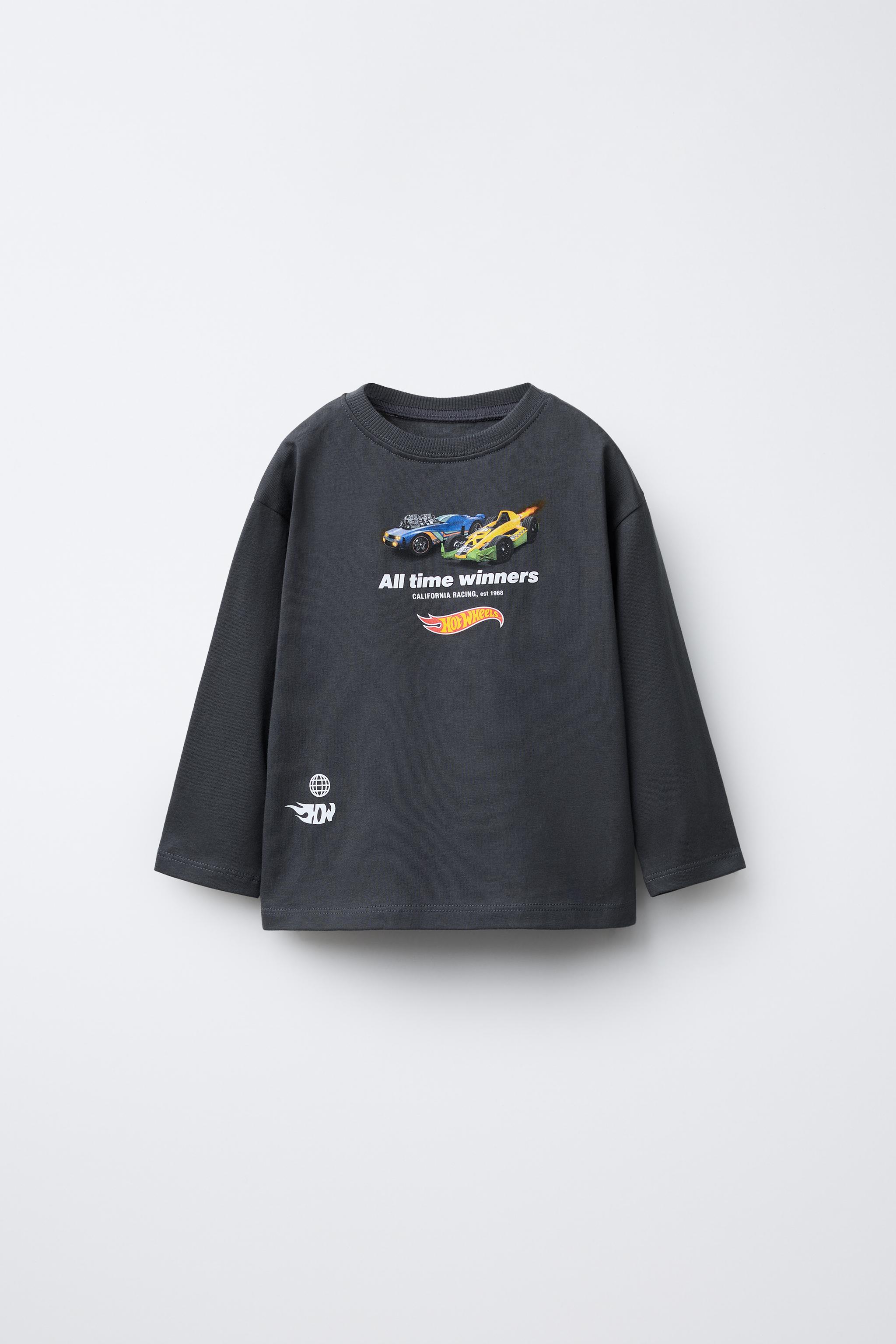 HOT WHEELS™ MATTEL CAR PRINT T-SHIRT - Anthracite grey