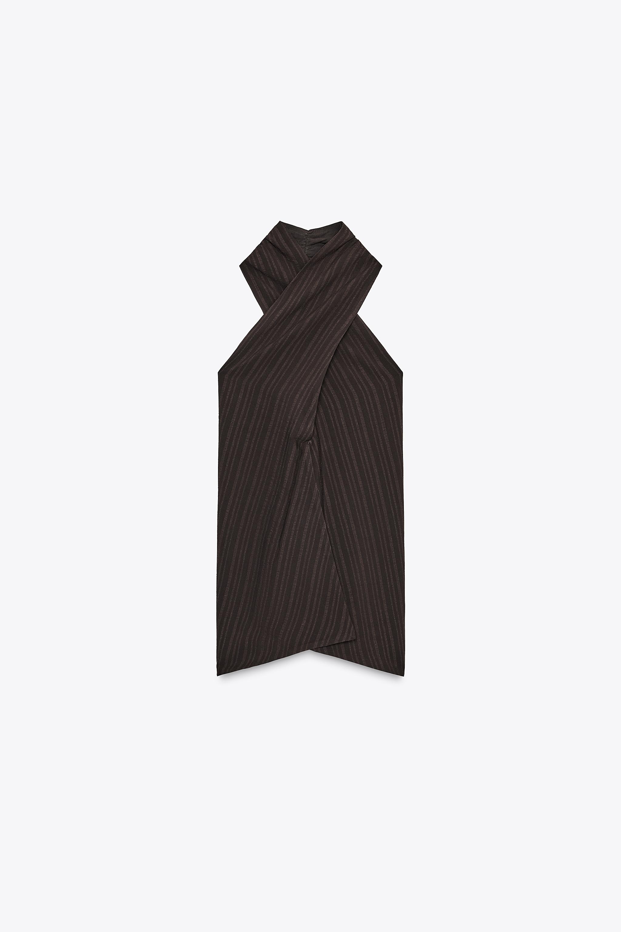 TOP HALTER RAYURES