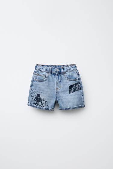 BERMUDA DENIM MICKEY MOUSE © DISNEY - Azul claro de Zara