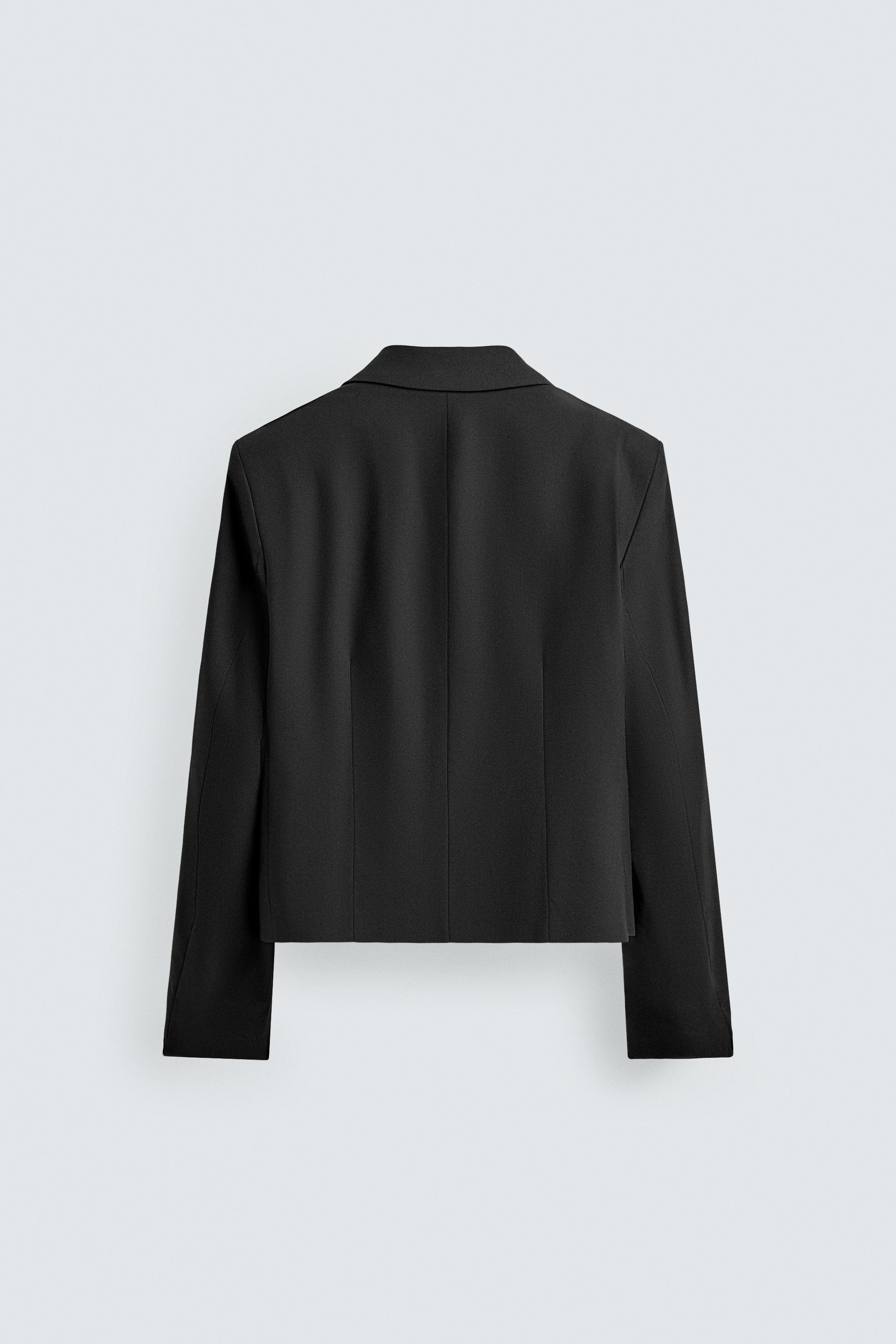 CROPPED SUIT BLAZER
