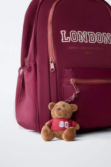 SAC À DOS SCOLAIRE LONDON - Grenat de Zara - Image 2