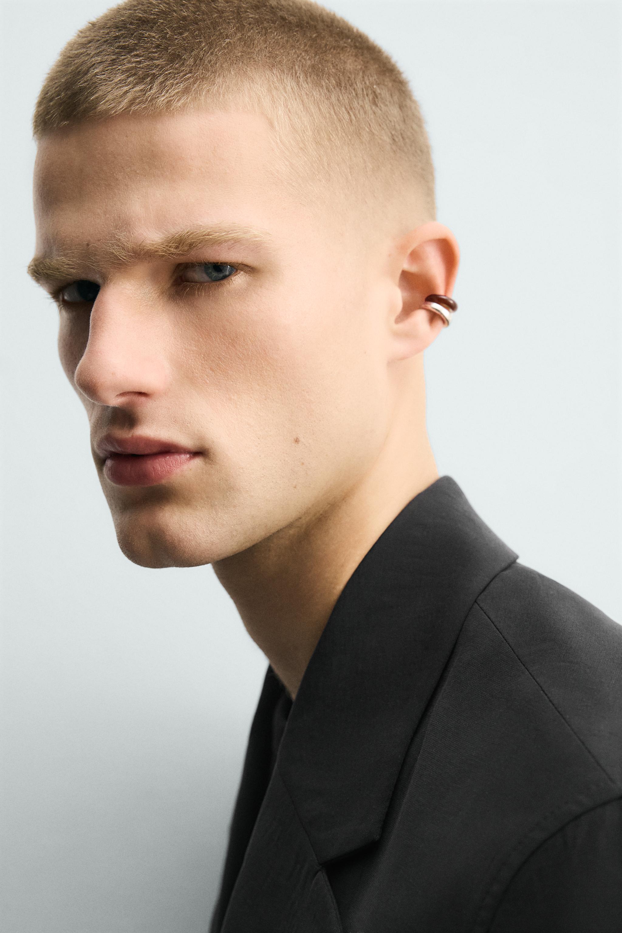 PACK OF 2 EAR CUFF EARRINGS - Silver | ZARA Turkey