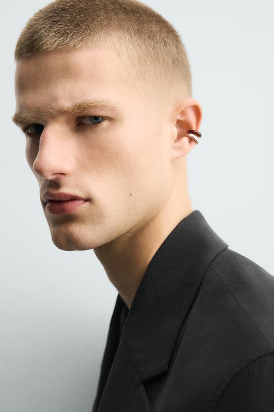 PACK OF 2 EAR CUFF EARRINGS from Zara - $29.90