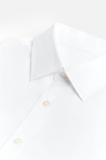 TEXTURED REGULAR FIT SHIRT - White by Zara - Image 10