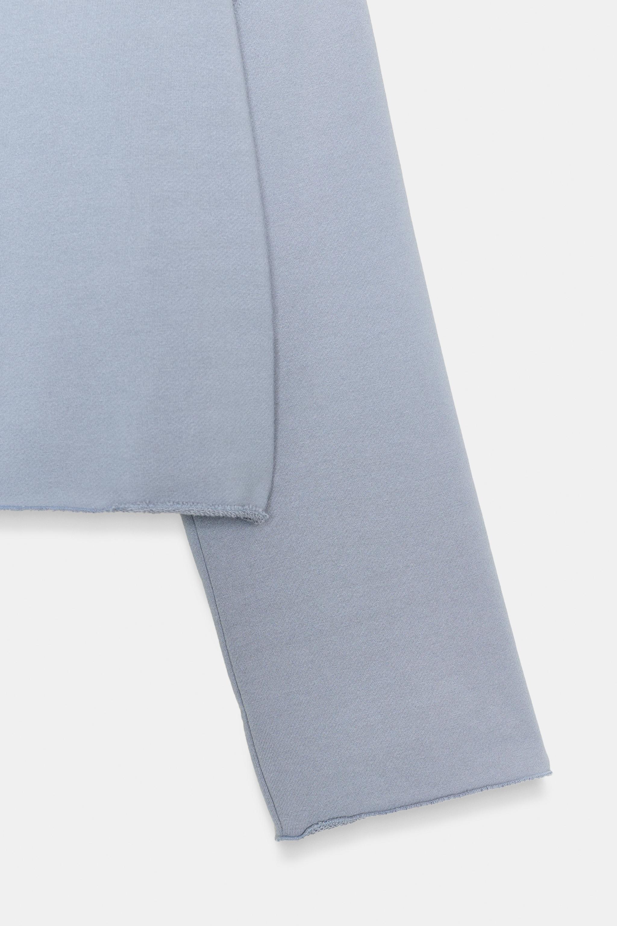GENİŞ YAKA SWEATSHIRT - Görsel 6