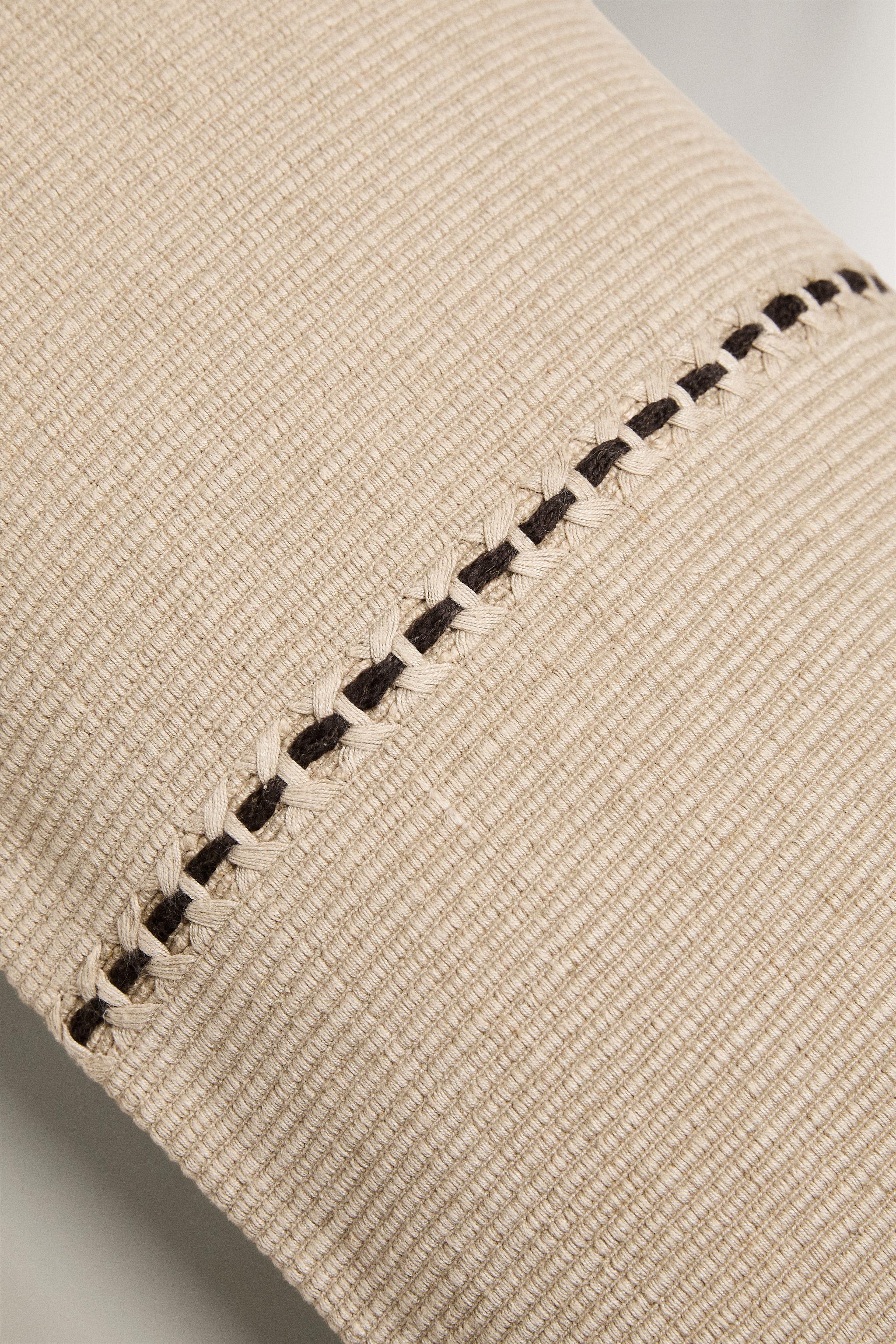 BRAIDED THROW PILLOW COVER