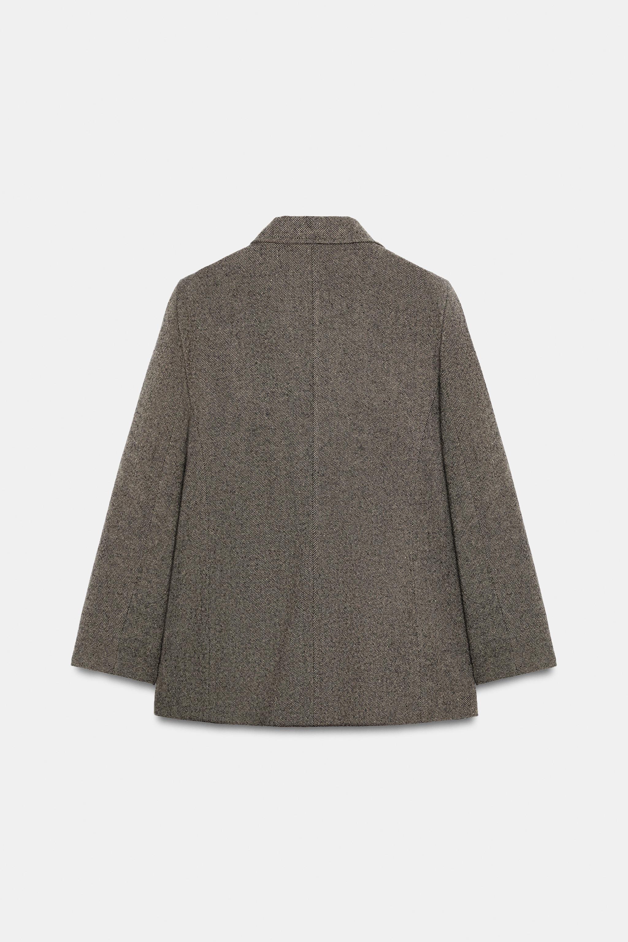 VESTE DROITE AVEC LAINE ZW COLLECTION