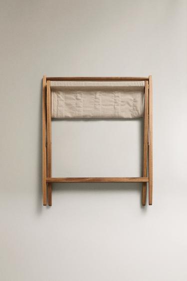 FOLDING LUGGAGE RACK - Light beige by Zara - Image 5