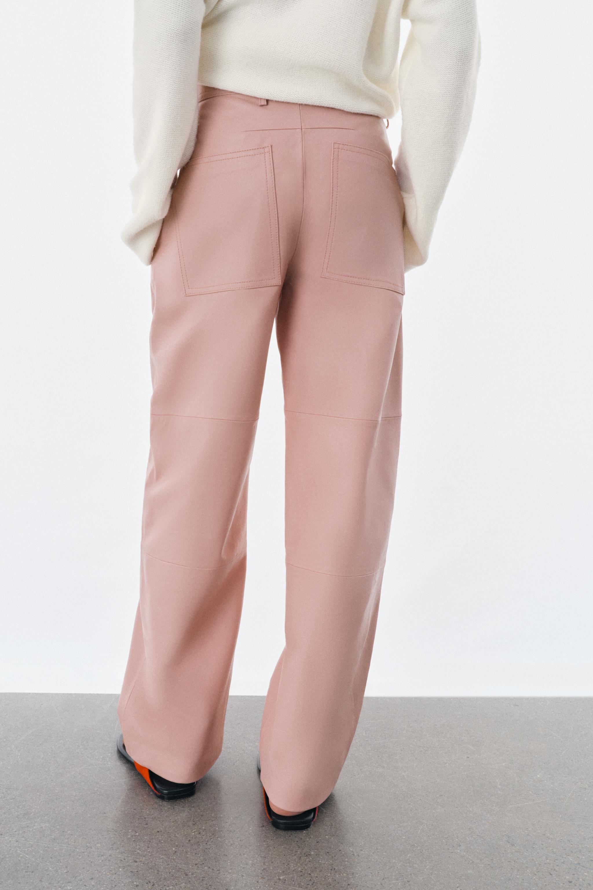 100% LEATHER PANTS ZW COLLECTION LIMITED EDITION