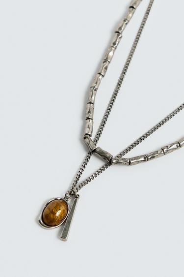 PACK OF 2 ASSORTED NECKLACES - Silver by Zara - Image 4