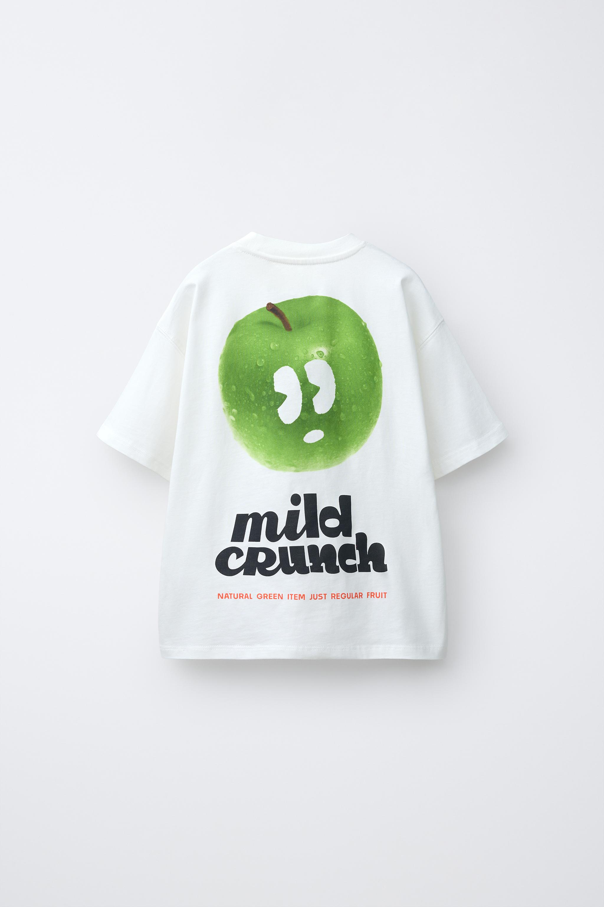 APPLE PRINT T-SHIRT