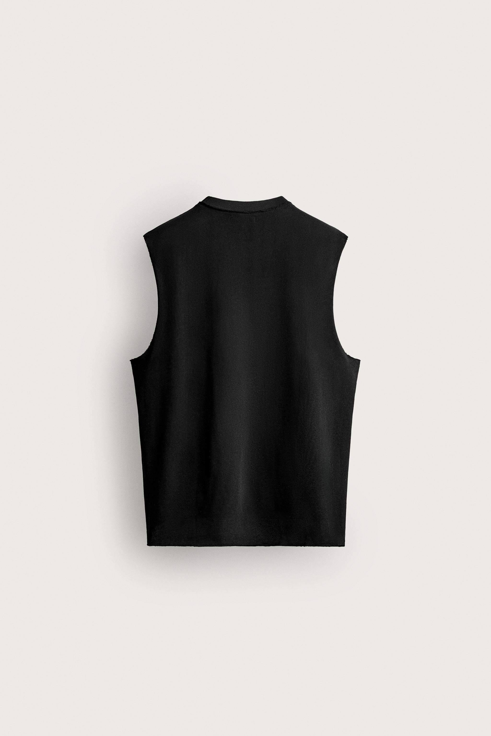 COTTON KNIT TANK TOP