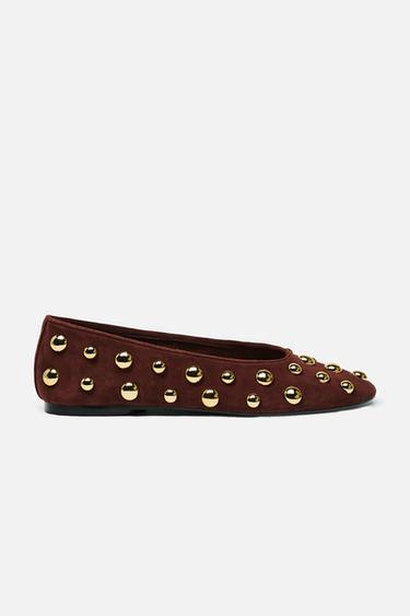 BAILARINA ANTE TACHAS - Marrón de Zara