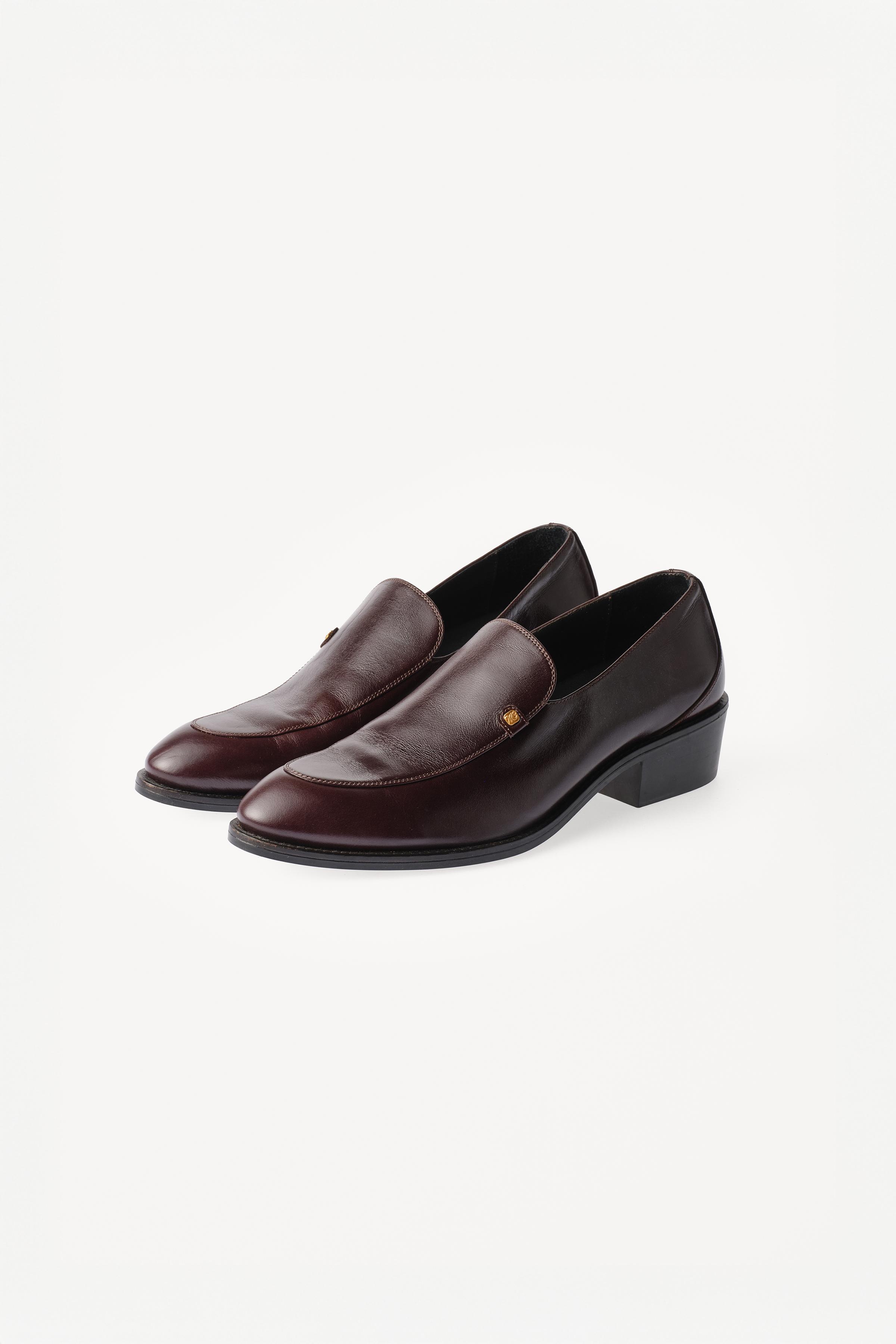LEATHER LOAFERS WILLY CHAVARRIA X ZARA - Brown | ZARA United Kingdom