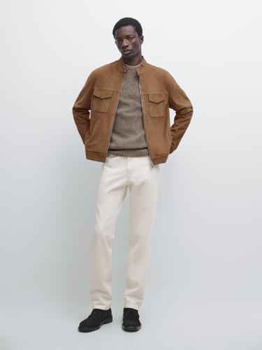 Zara Tapered fit jeans - Ecru