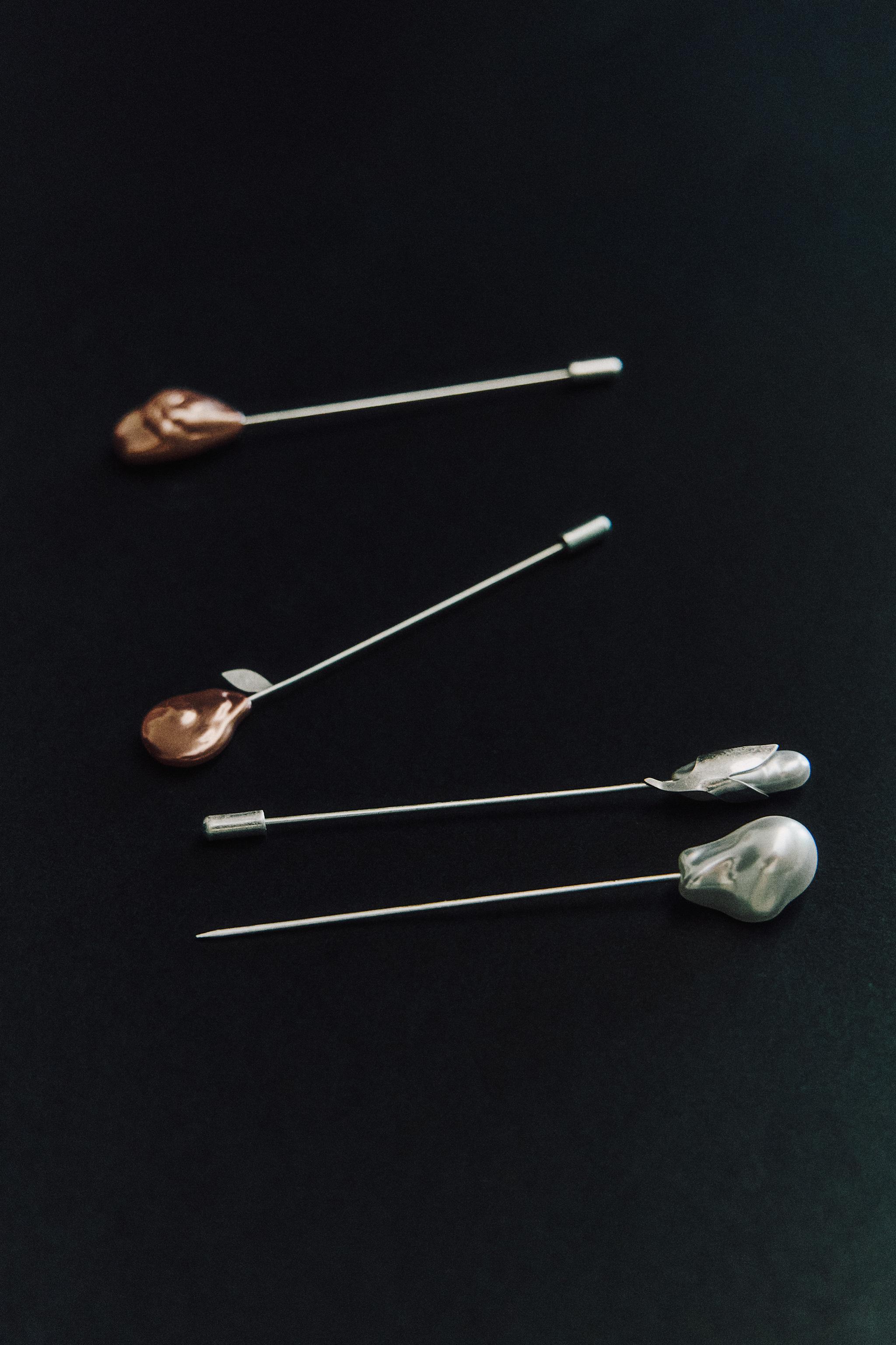 Zara DECORATIVE PINS SET (SET OF 4) STUDIO MARY LENNOX — фото 5