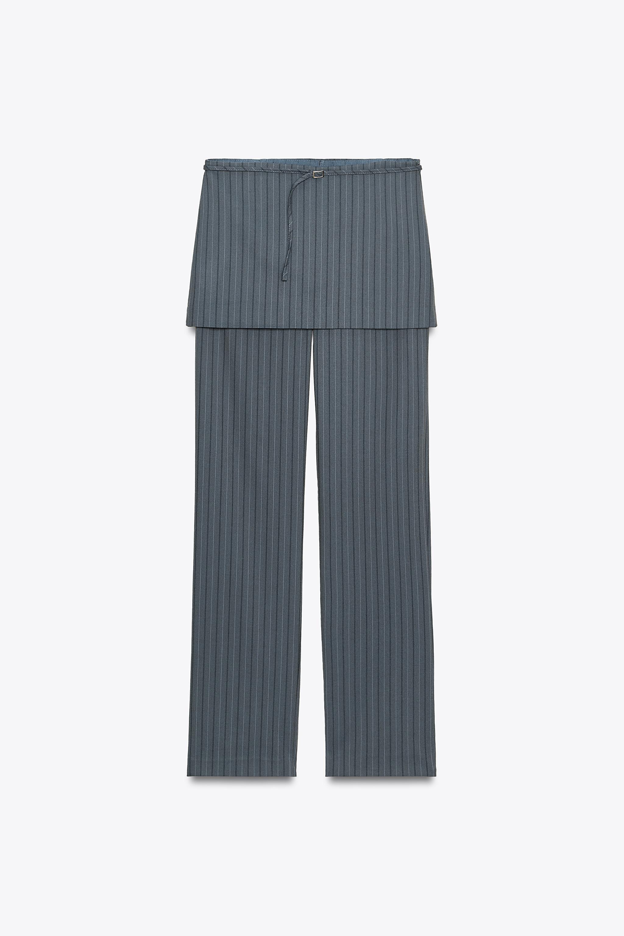 ◆2000Archives◆ DEPP SKIRT PANTS NAVYGREY 2A25D1PT02GYOS DEPP SKIRT PANTS (CHARCOAL+BLACK) - 2000 Archives