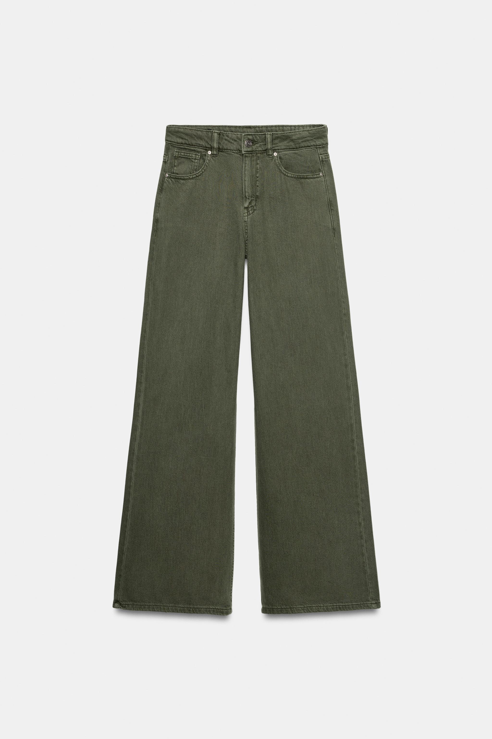 Z1975 HIGH-WAISTED FLUID WIDE LEG JEANS