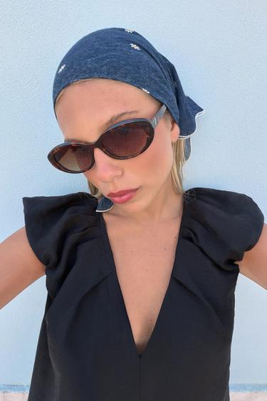 ROBE LONGUE SANS MANCHES - Noir de Zara - Image 1