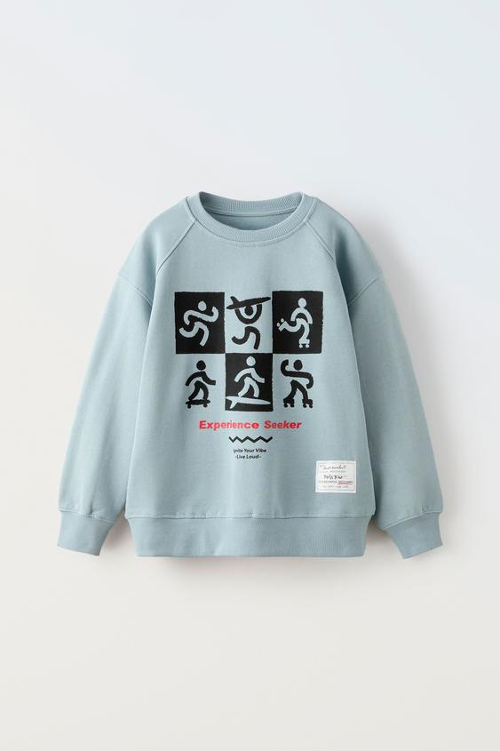 SKATES SWEATSHIRT Ice ZARA Mexico
