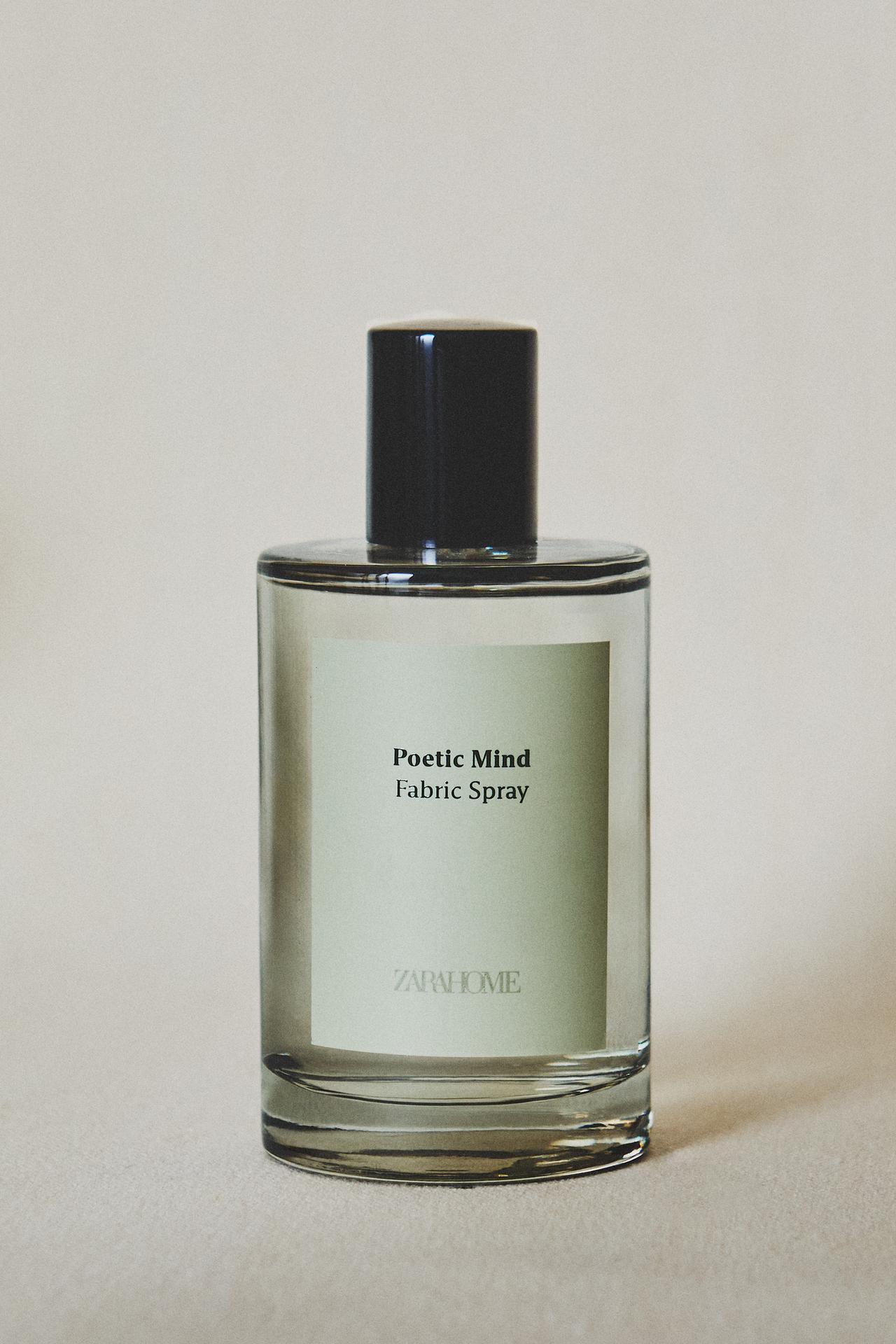 (3.38 oz) POETIC MIND FABRIC FRESHENER SPRAY — Dusty pink