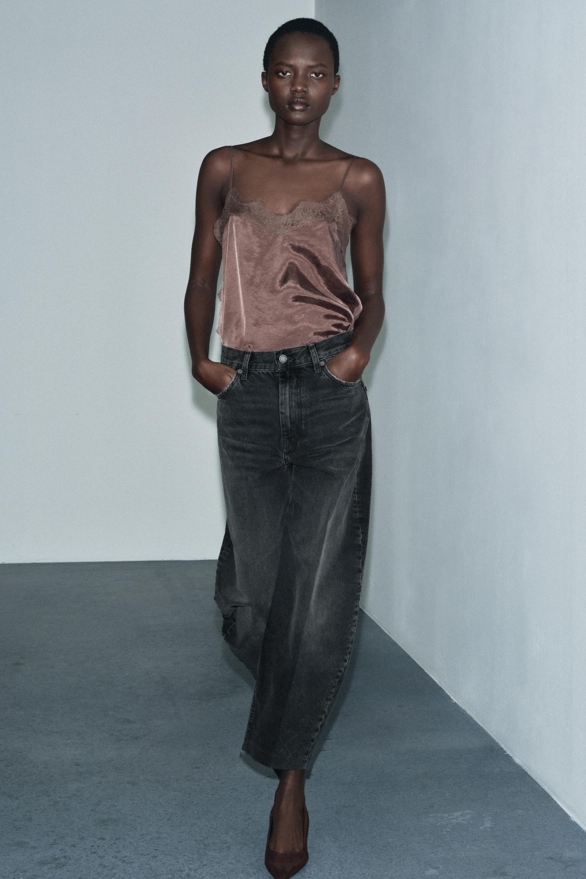 ハイウエストジーンズ - レディース | ZARA 日本