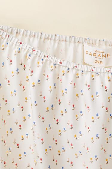 JUPE 100% SOIE CRÉÉE PAR CARAMEL LONDON X ZARA - Imprimée de Zara - Image 3