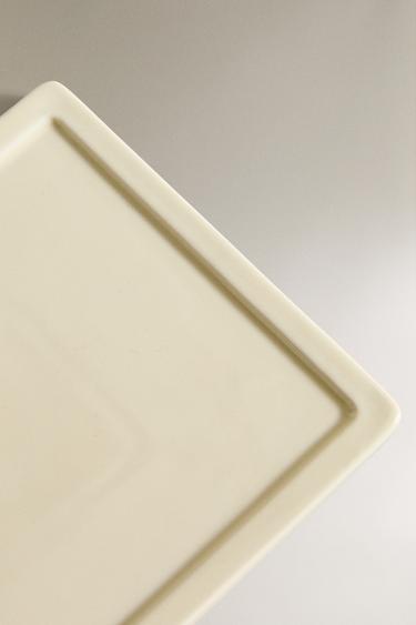PLATEAU DE BAIN RECTANGULAIRE CÉRAMIQUE - Écru de Zara - Image 2