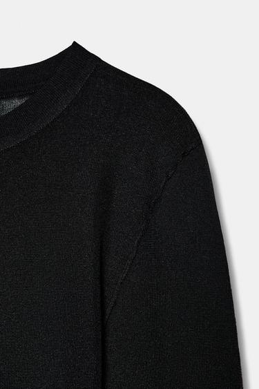 FEINSTRICKOBERTEIL - Schwarz von Zara