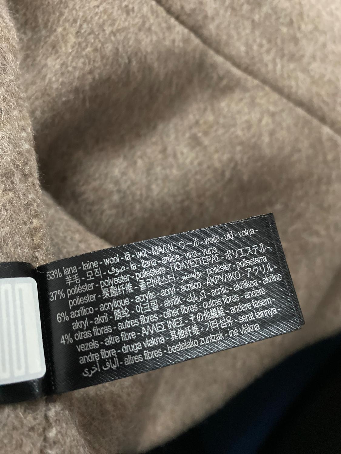 LONG WOOL BLEND DOUBLE-BREASTED COAT - Image 5