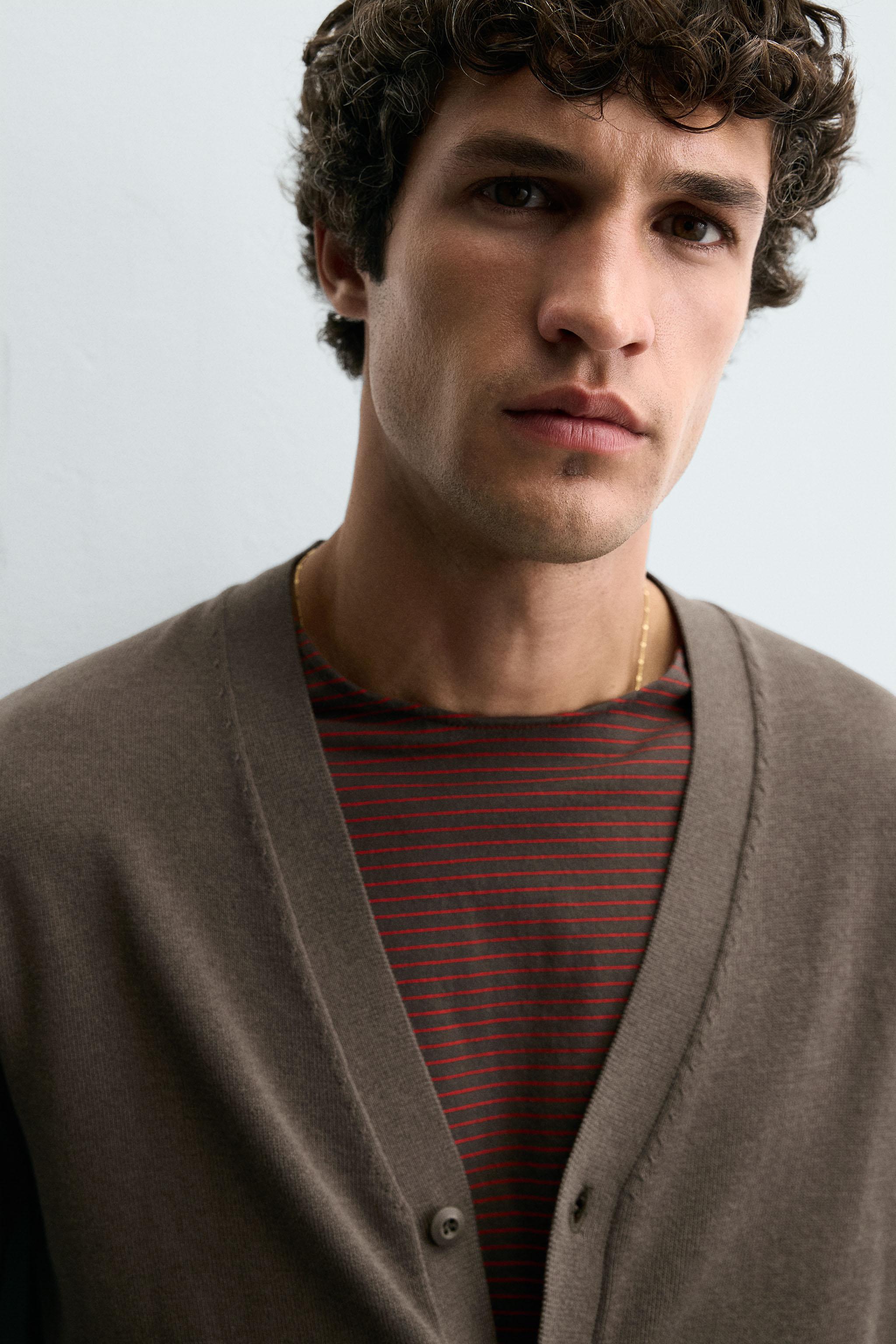 LIGHTWEIGHT STRUCTURED CARDIGAN