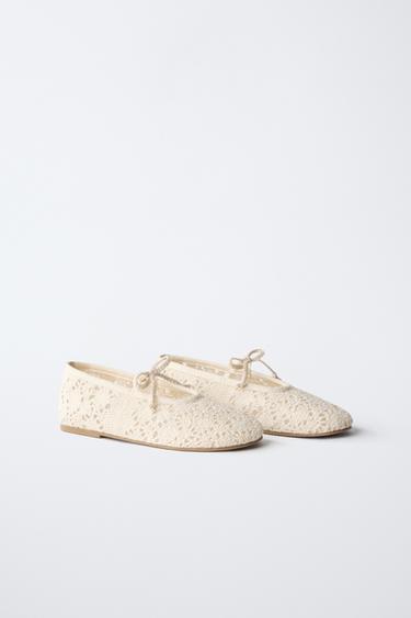 BAILARINA CROCHET - Blanco de Zara