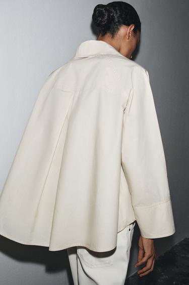 CHEMISE OVERSIZE PLIS ZW COLLECTION - Pierre de Zara - Image 2