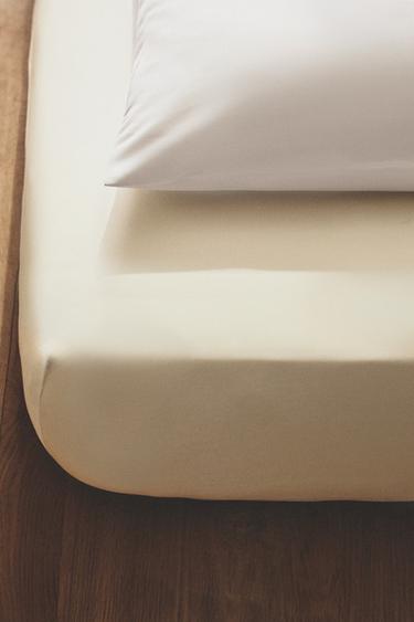 DRAP-HOUSSE SATIN | 30 CM DE HAUT (1000 FILS) - Crème de Zara - Image 5