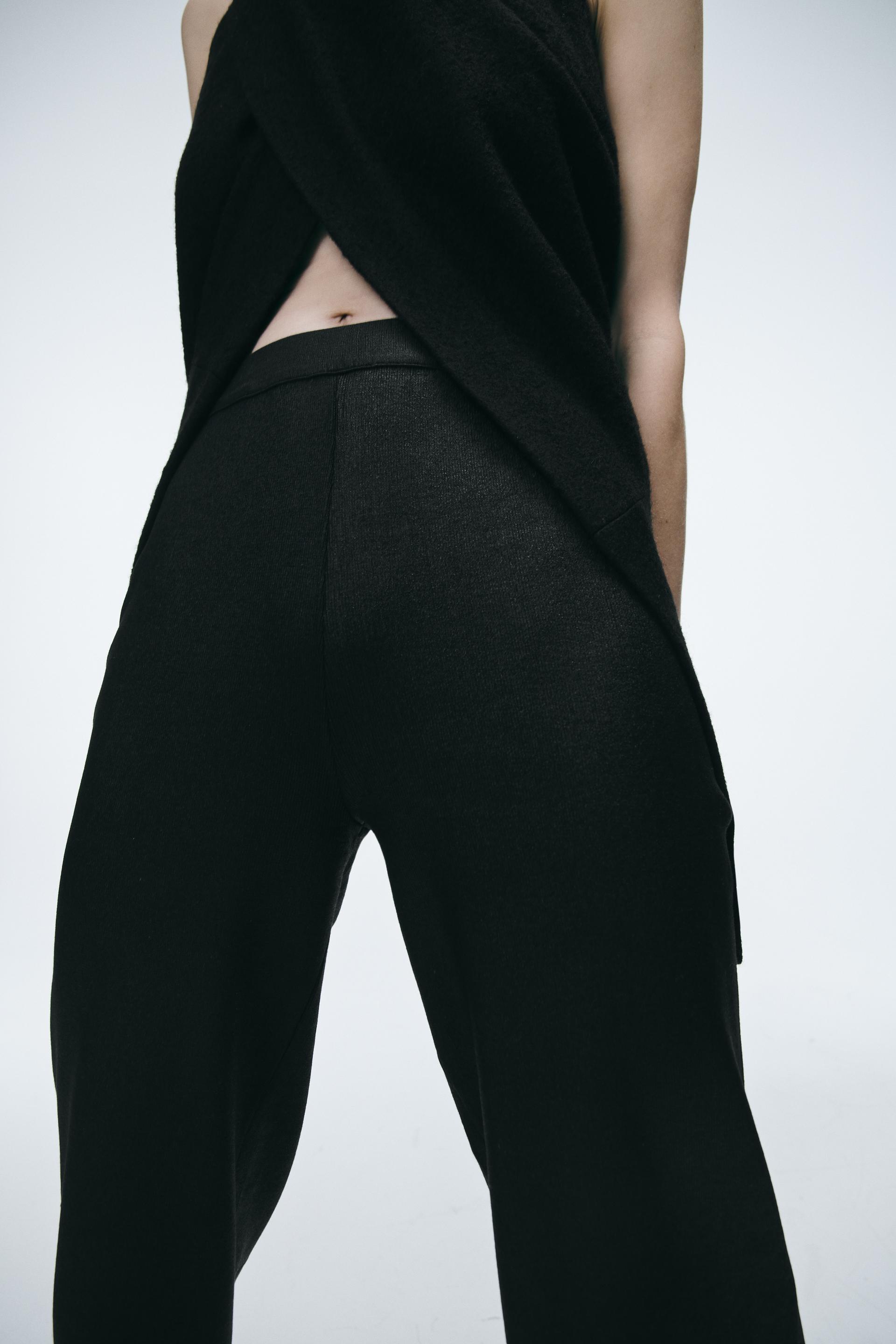 LEGGINGS DE POLIURETANO - Preto