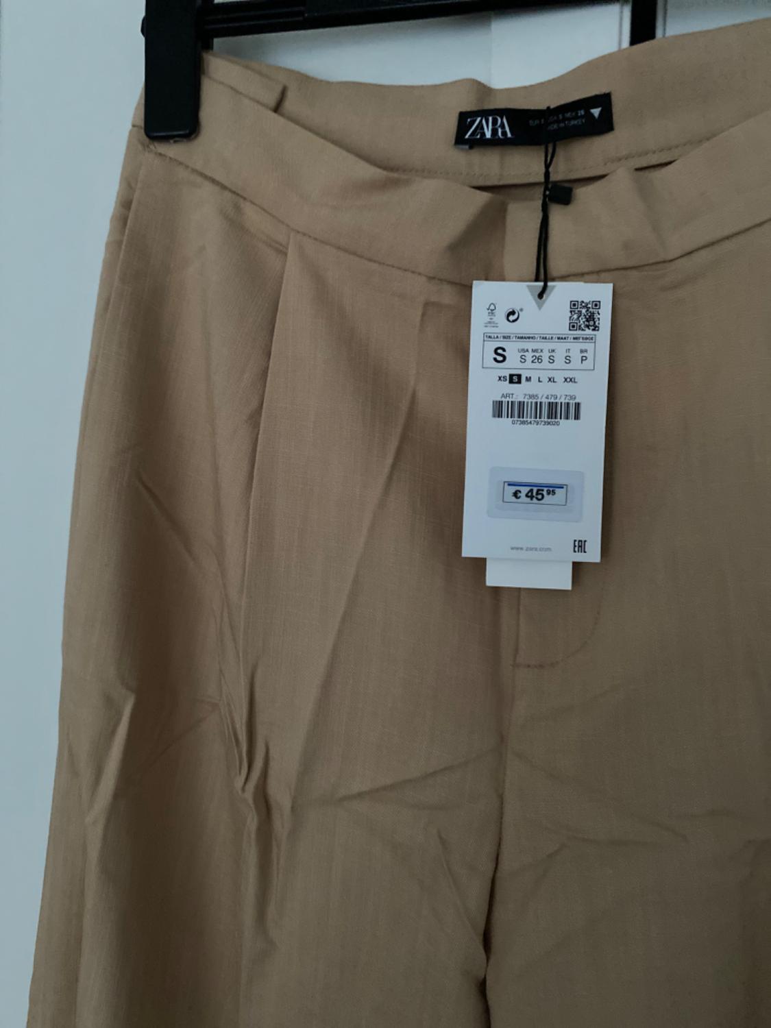 FULL-LENGTH PLEATED TROUSERS - Image 3