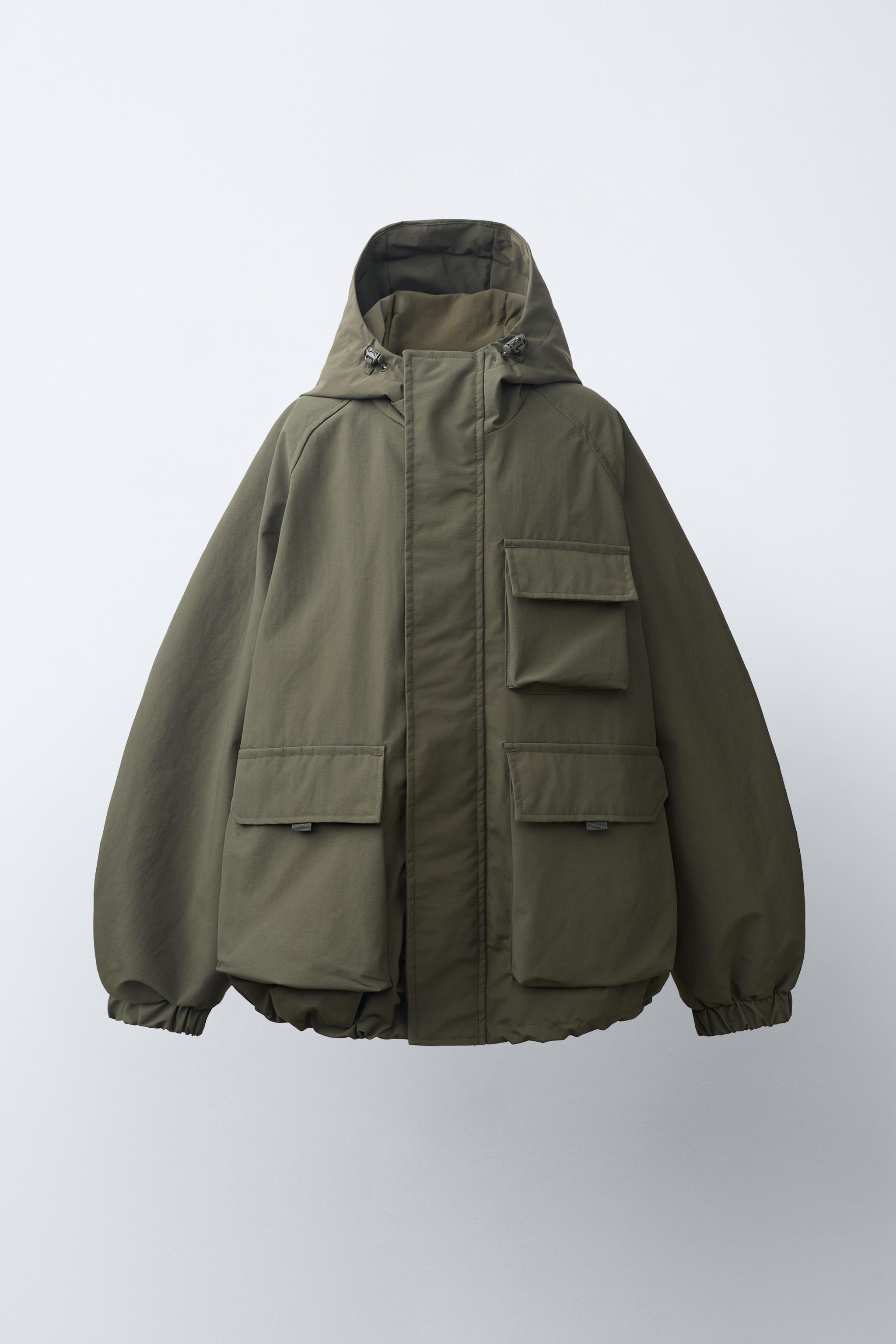 WATER-REPELLENT HOODIE PARKA