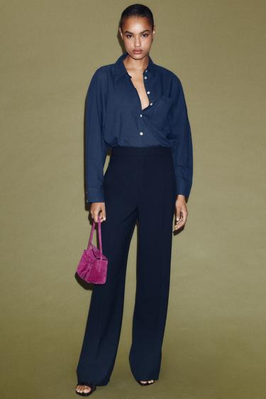 MINI BOLSO PIEL - Rojo Cereza de Zara