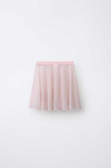 JUPE EN TULLE DE BALLET - Rose de Zara - Image 1