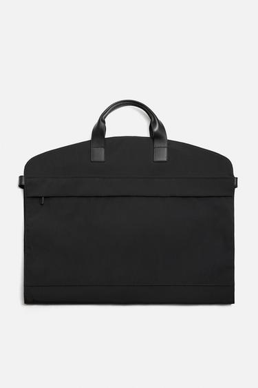 NYLON SUIT CARRIER - Black by Zara