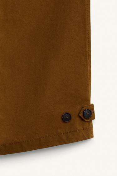 LIMITED EDITION STRUCTURED TROUSERS WITH BELT - Khaki by Zara - Image 8