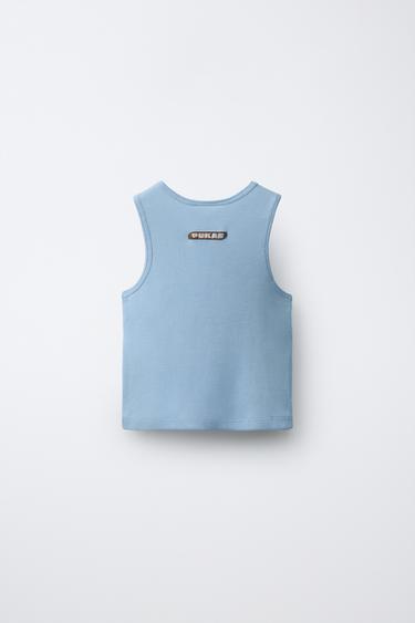 TOP UNI PUKAS SURF - Bleu délavé de Zara - Image 1