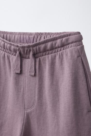 ENSEMBLE T-SHIRT ET BERMUDA EN INTERLOCK - Mauve de Zara - Image 6