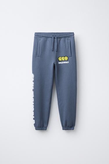 JOGGINGHOSE SMILEYWORLD ® - Grau / Blau von Zara