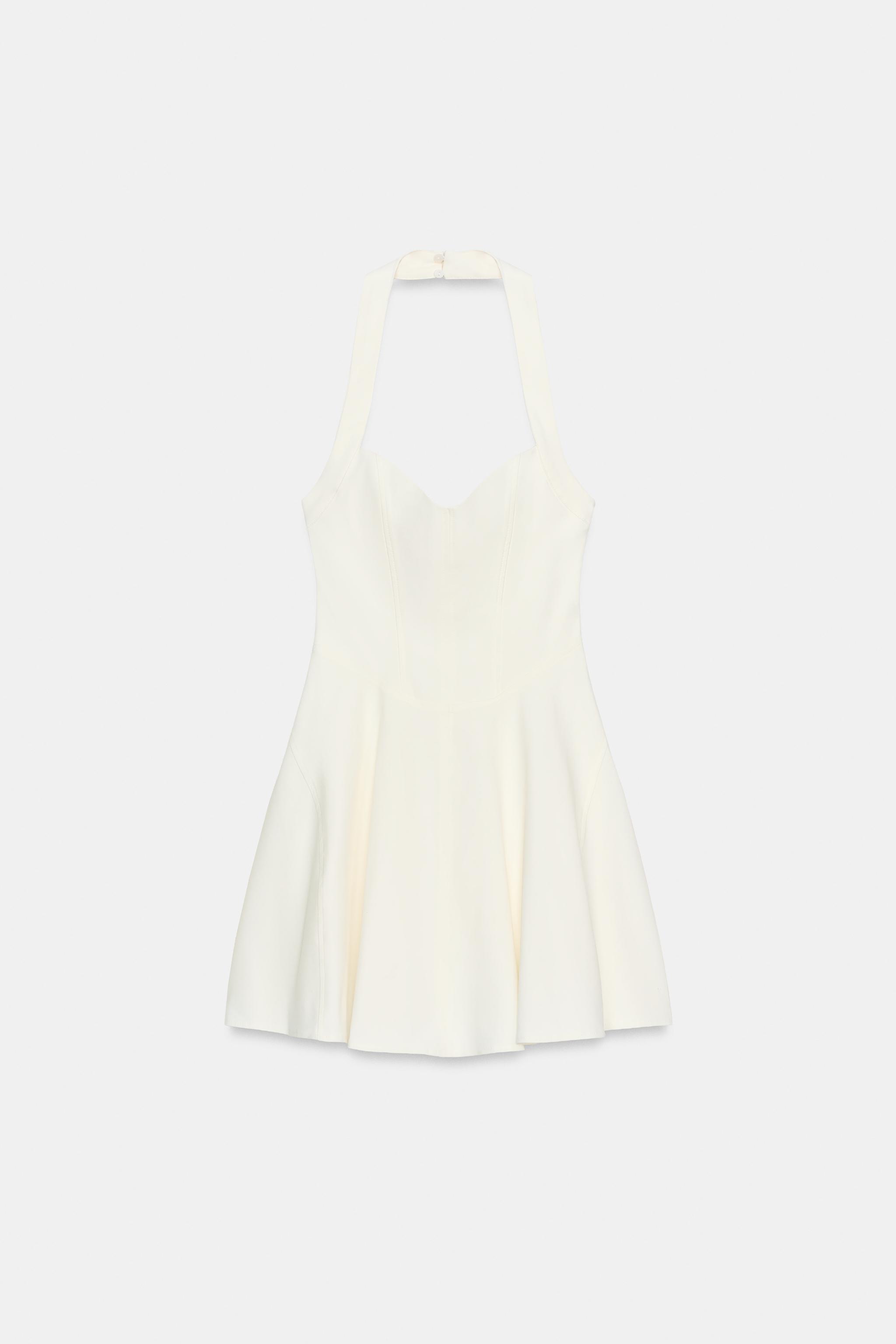 SWING HALTER DRESS