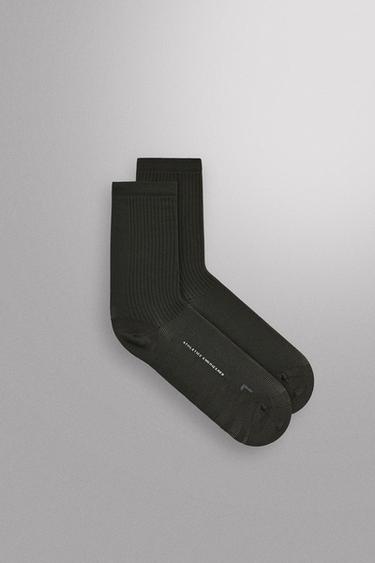 2-PACK TRAINING SOCKS - Light green by Zara