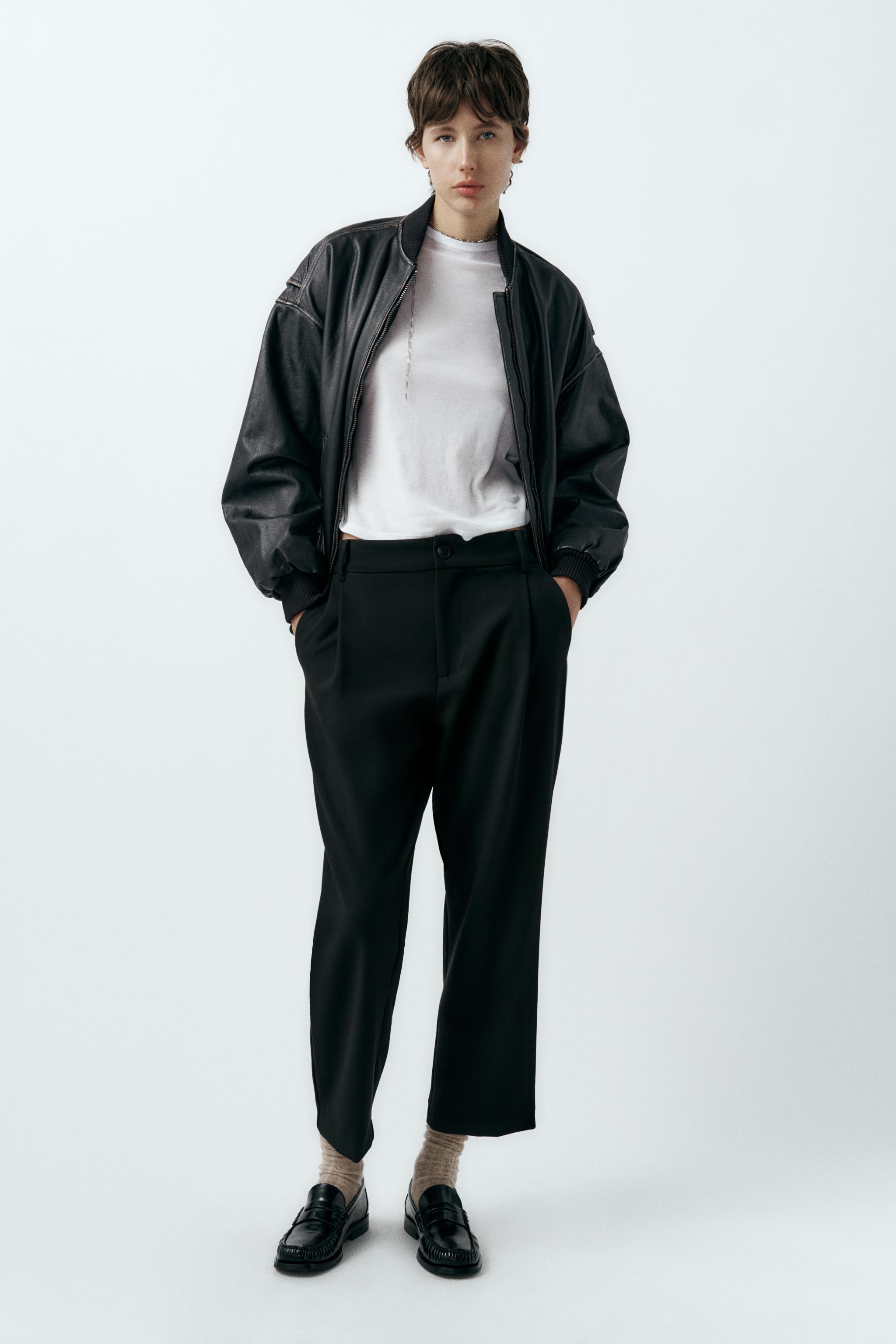 Pre-owned Zara X Rhuigi Rhude Cargo Pants Black Sz L Large Brand W/ Tags In  Hand