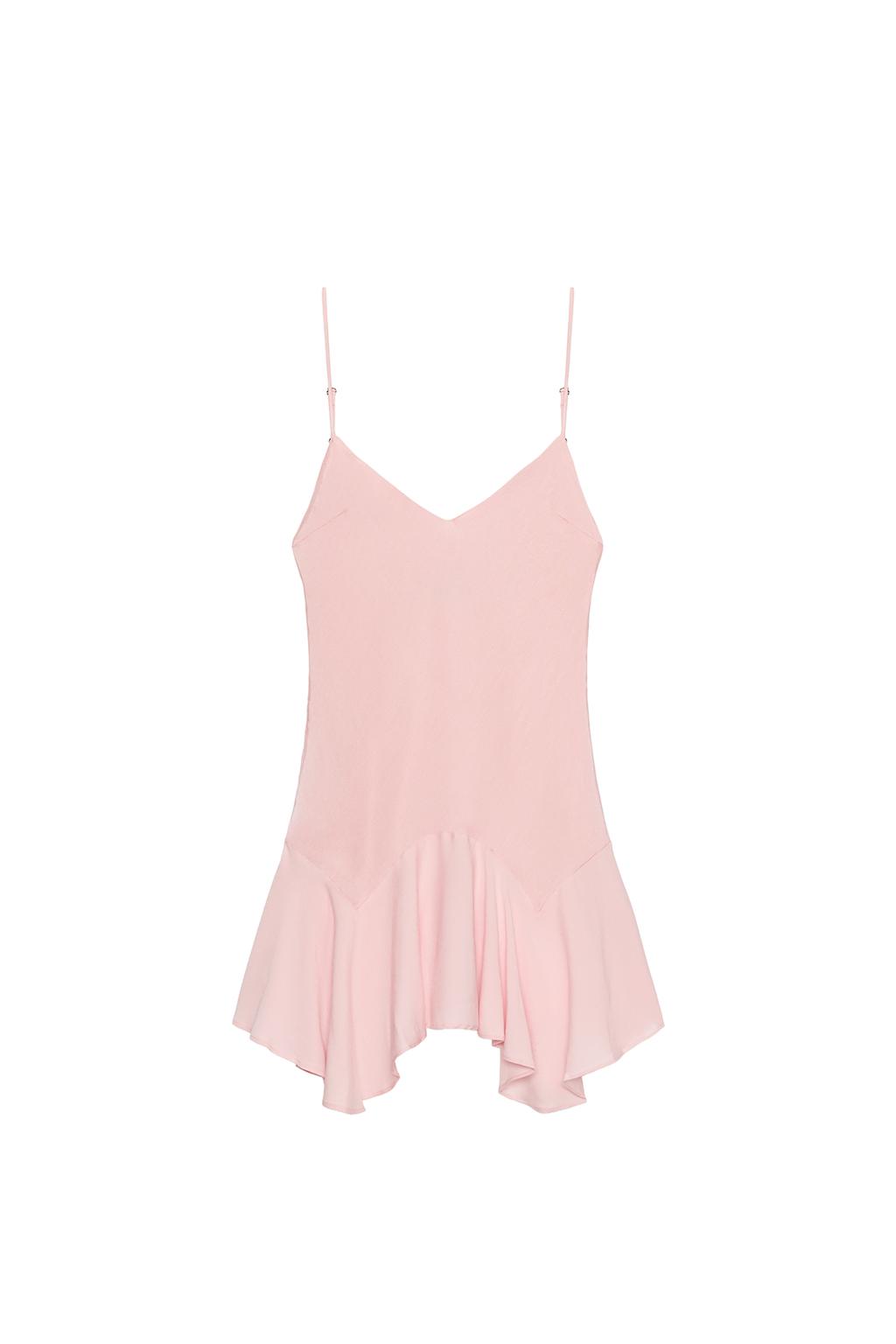 RUFFLED COMBINATION DRESS - image 3