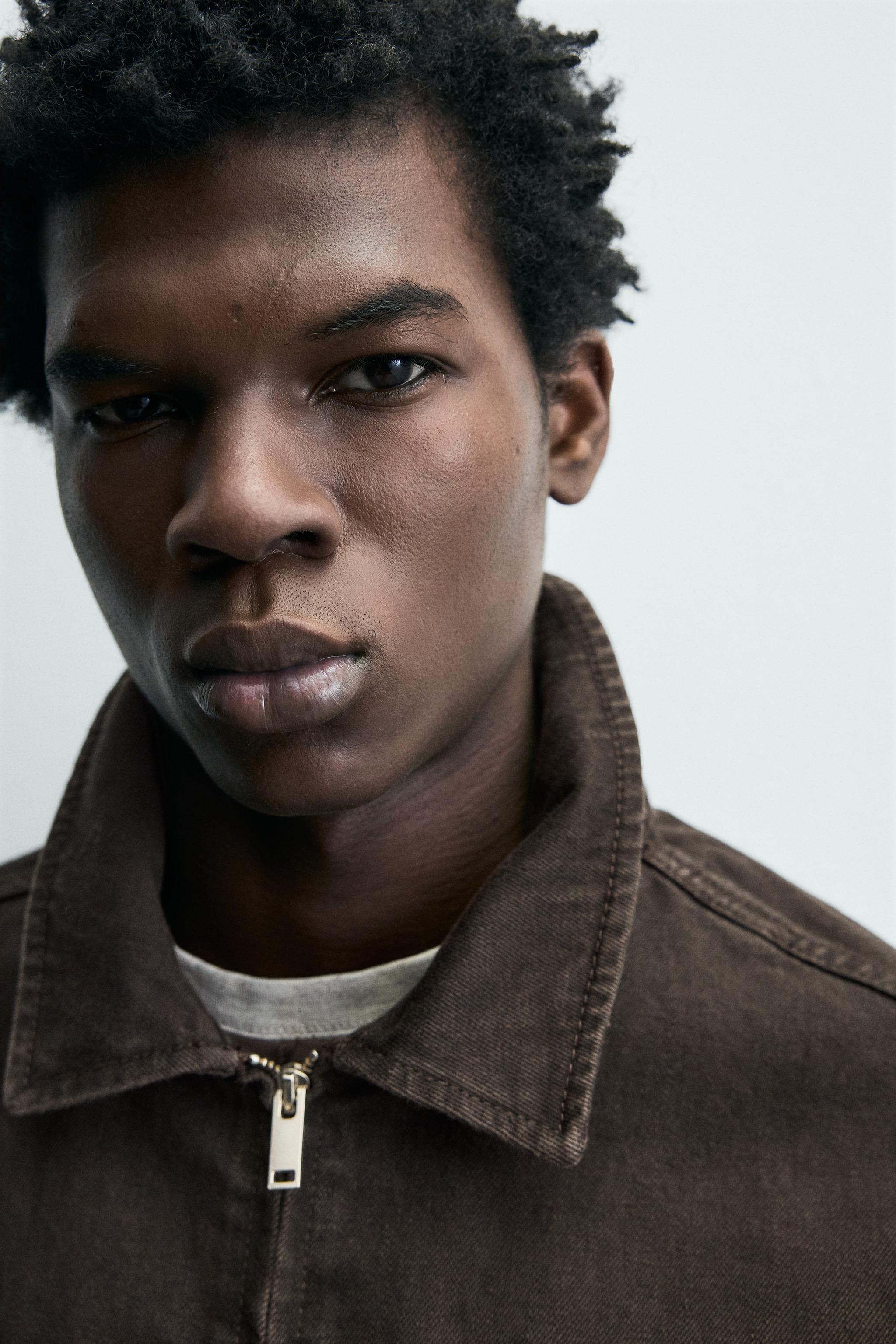 STRUCTURED POCKET JACKET - Brown | ZARA United States