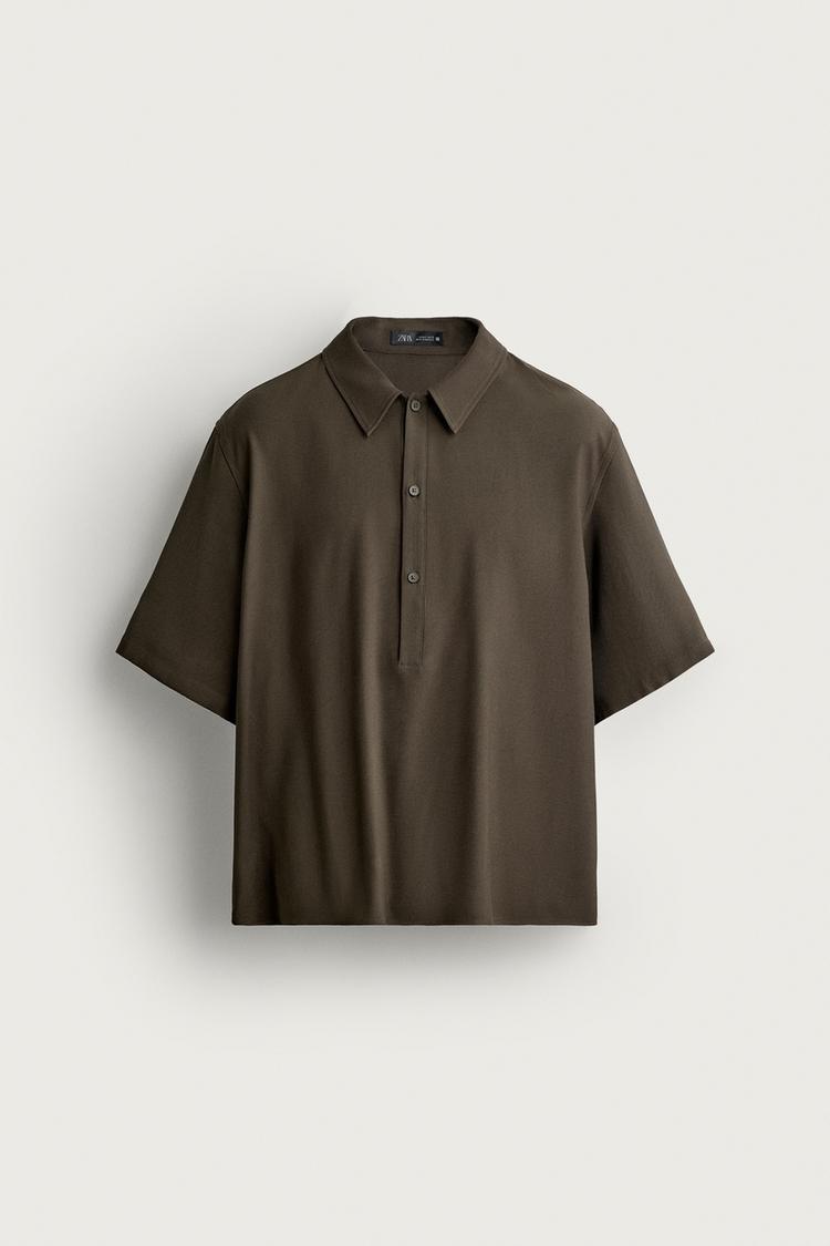 Camisa polo relaxed fit